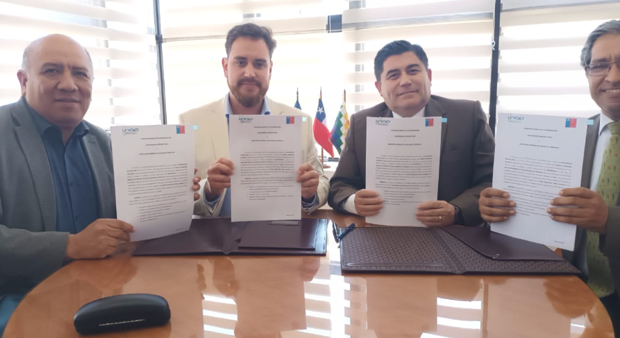 Dirección General de Aguas del MOP Tarapacá y Universidad Arturo Prat firman acuerdo de cooperación
