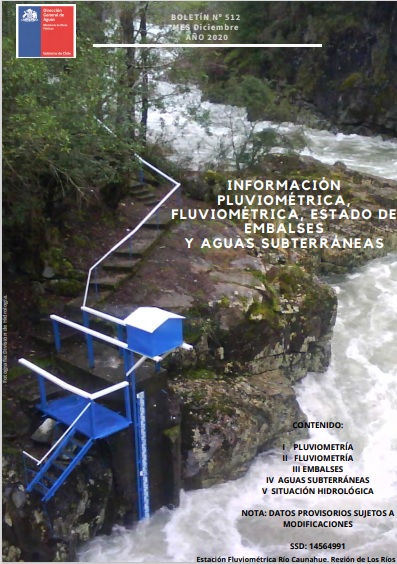 Último Boletín Hidrológico Mensual DGA: El 2020 fue el octavo año más seco en Santiago desde 1961