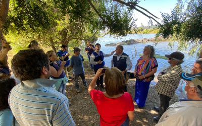 DGA Valparaíso realizó inspección en sector de desembocadura del río Maipo