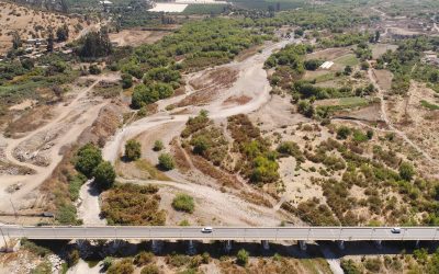 Sábado inicia el cierre de compuertas en río Aconcagua con turnos de 36 horas