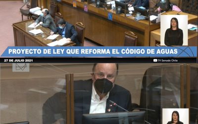 Reforma del Código de Aguas aprobado por unanimidad en el Senado