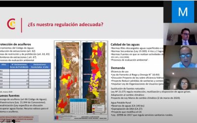 Desafíos regulatorios e institucionales para el sector hídrico