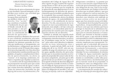 Reforma al Código de Aguas: derribando mitos e ideologías