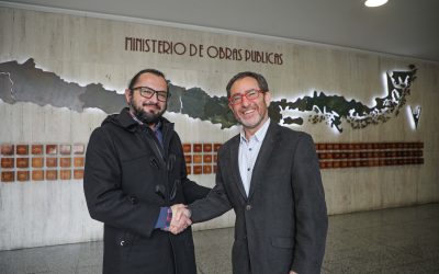 Ministro García presenta al nuevo director general de Aguas, el funcionario de carrera Rodrigo Sanhueza