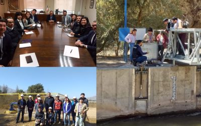 SENAGUA e INAMHI de Ecuador realizan misión de intercambio con DGA-MOP