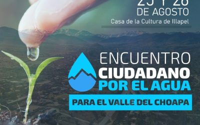 DGA participará en “Encuentro ciudadano por el agua para el valle del Choapa”