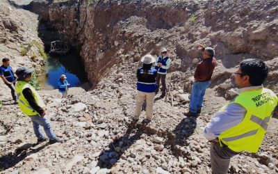 DGA Coquimbo y municipio de Illapel inspeccionan cauce y ribera del estero Aucó