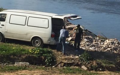 DGA notificará sanciones por rellenos ilegales en ribera del Biobio