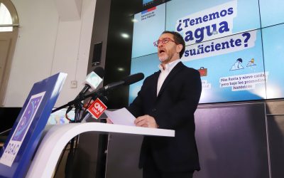 Ministro de Obras Públicas descarta racionamiento de agua para primavera 2022 y verano 2023 en presentación del Pronóstico de Caudales de Deshielo elaborado por la DGA