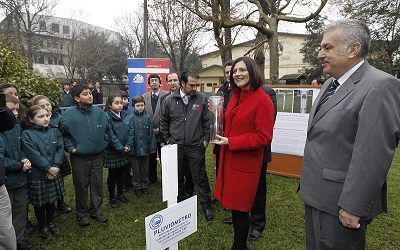 Ministra de Obras Públicas lanza programa Pluviómetros Ciudadanos