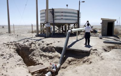 Ministro Golborne certifica en terreno clausura de pozos de extracción ilegal de agua en Región de Tarapacá