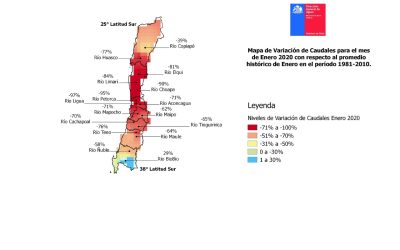 Boletín Hidrológico DGA Enero 2020
