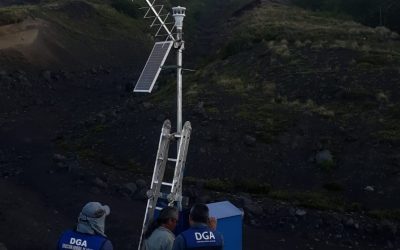 DGA Araucanía instala tres estaciones de alerta temprana en las faldas del volcán Villarrica