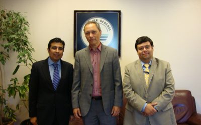 Director General de Aguas recibe a Gobernador de Marga Marga