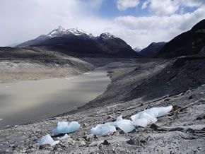 Lago Cachet 2 en la región de Aysén se vacía por tercera vez en el año