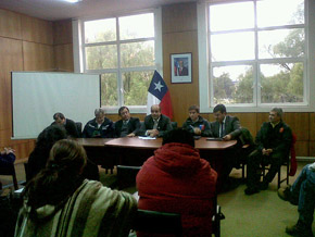 Director general de Aguas se reúne con comuneros mapuches huilliches y forma mesa de trabajo