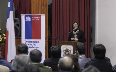 Ministra de Obras Públicas y Delegado Presidencial para la sequía encabezan reunión en Panquehue