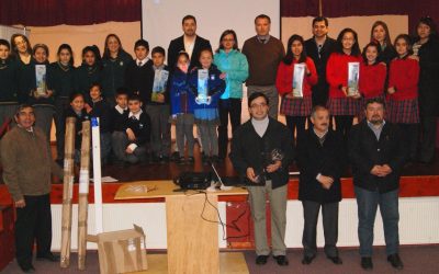 DGA entrega pluviómetros ciudadanos a colegios de Valdivia