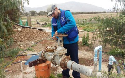 DGA instaló sellos para evitar extracciones de aguas subterráneas no autorizadas