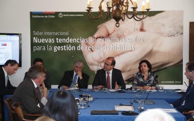 Ministros integrantes del Comité de Ministros del Agua, se reunieron  con expertos internacionales para conocer experiencias sustentables en gestión del recurso hídrico