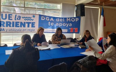 DGA continúa con las jornadas en terreno para orientar a la comunidad sobre inscripción y registro de derechos de aprovechamiento de aguas