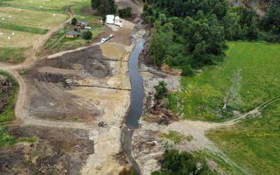 DGA del MOP Los Ríos multa a empresa agrícola por diversas infracciones al Código de Aguas en el estero Rucaquilén de la comuna de Paillaco