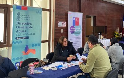 DGA en terreno brindando asesorías para regularizar, inscribir y registrar derechos de aprovechamiento de aguas
