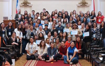 Más de 50 dirigentas del país participaron en el Encuentro Nacional de Mujeres en Organizaciones de Usuarios