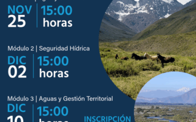 DGA Región Metropolitana invita a participar en el seminario “Descubre tu cuenca: valle del río Maipo”