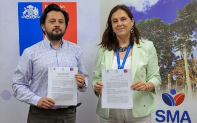 Dirección General de Aguas del MOP y Superintendencia de Medio Ambiente firman convenio para fortalecer fiscalización ambiental de recursos hídricos.