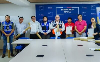 MOP entrega mapas de potencial amenaza de inundación a 10 municipios de la Región del Maule