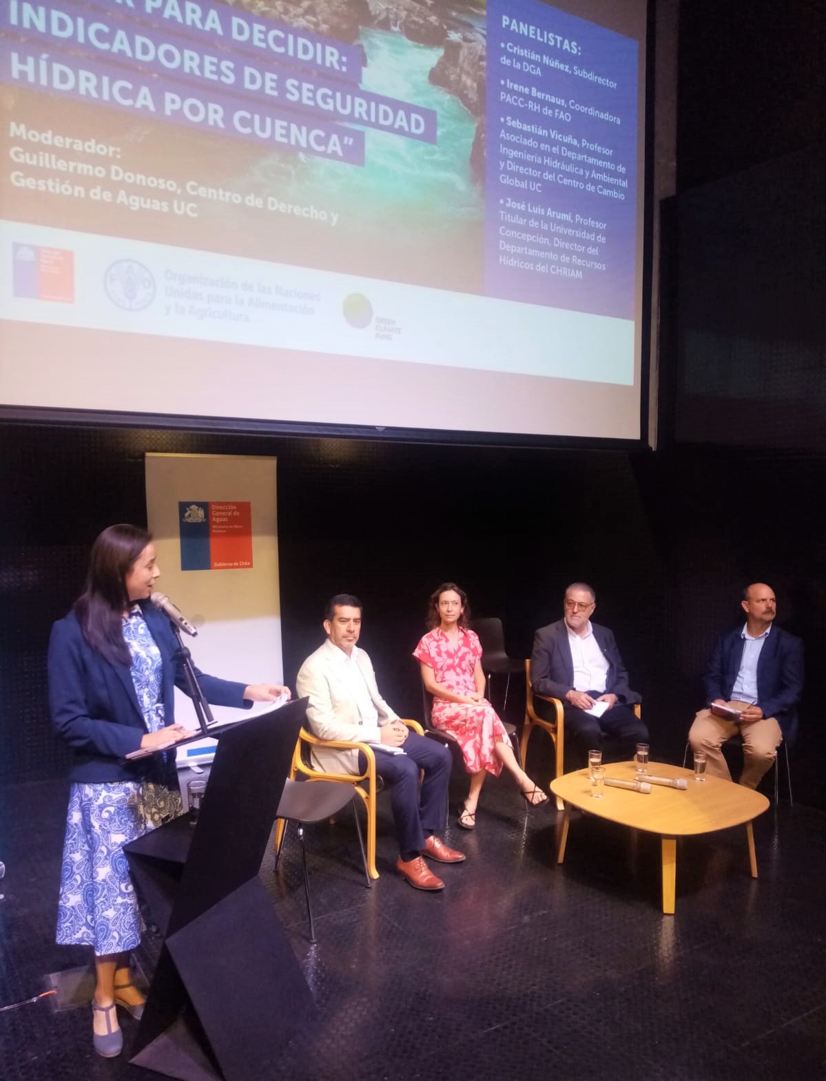 Panel sobre indicadores de seguridad hídrica