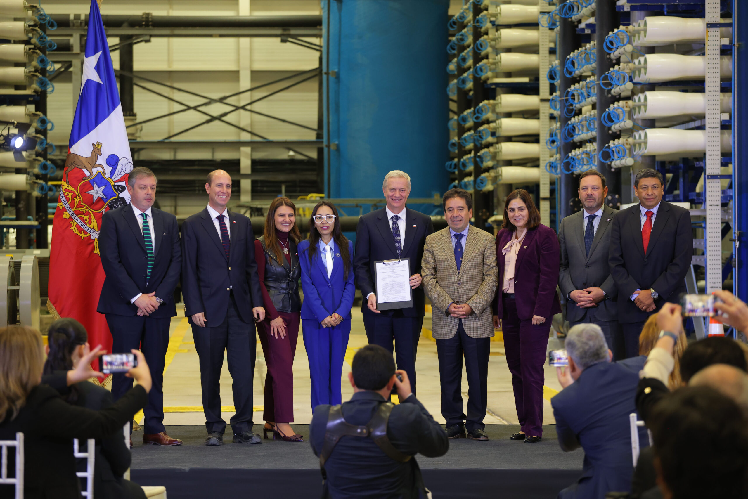 Promulgación de Ley de Desalinización: Presidente Kast y Ministro Arrau destacan que será una herramienta clave para la seguridad hídrica del país