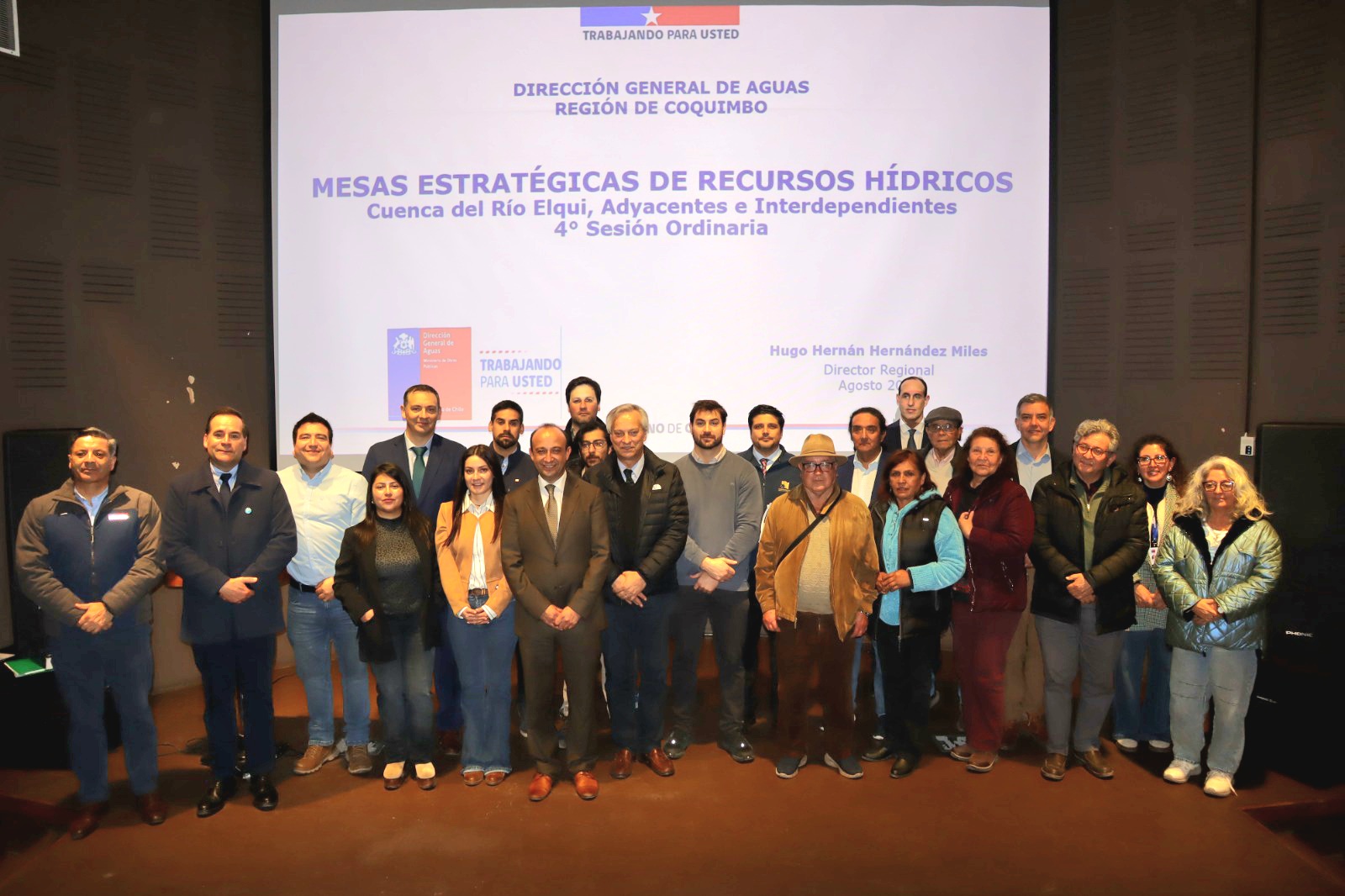 DGA encabezó cuarta sesión de Mesa Estratégica de Recursos Hídricos (MERH) de cuenca del Elqui